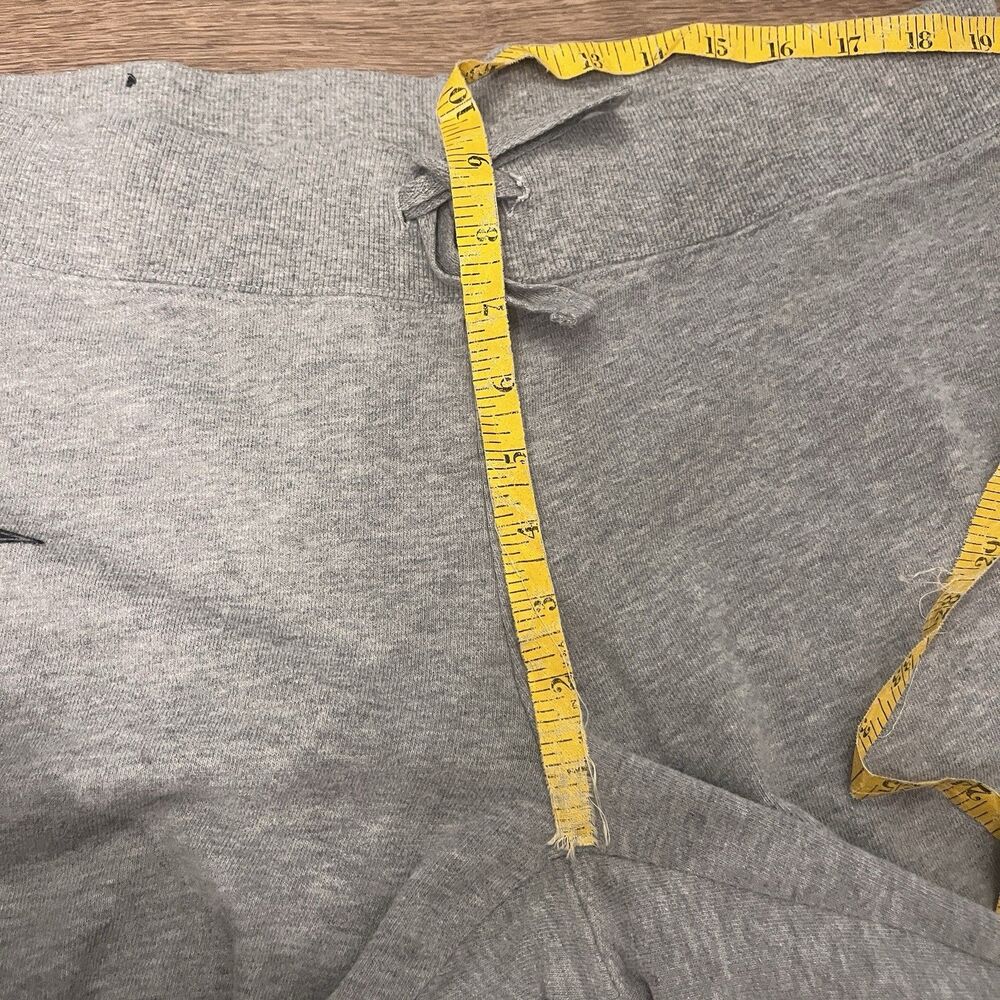 Y2K Harley Davidson Gray Straight Leg Flare Cotton Sweatpants Women's L (36x32) - Picture 6 of 8
